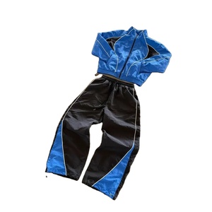 Conjunto de Chaqueta y Pantalones Deportivos de Algodón y Poliéster con Logotipo Personalizado, Cortavientos para Hombre, Chándal Deportivo - Product Image 4