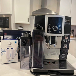 Cafetera Espresso Semiautomática de Acero Inoxidable, Alimentación por Batería, 20 Bares de Presión, Sistema de Preparación Programable - Product Image 1