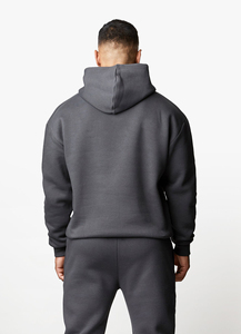 Conjunto de Ropa Casual para Hombre, Ligero, Cálido, para Invierno, con Capucha, Diseño Sólido, Logotipo Personalizado, 100% Algodón, Secado Rápido, Transpirable - Product Image 3