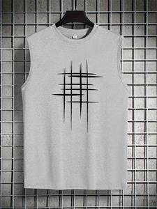 Entraînement Gym hommes débardeur gilet Muscle sans manches vêtements de sport chemise Stringer mode vêtements musculation coton Fitness maillots - Product Image 4