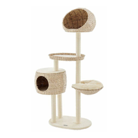 SPACIEUX ET CONFORTABLE 2 À 3 HISTOIRES MAISON D'ARBRE À CHAT | MADE IN VIETNAM