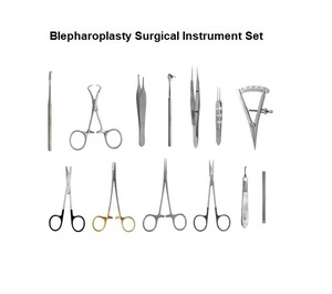 Juego de instrumentos de cirugía de blefaroplastia Todos Juegos los tipos de cirugía - Product Image 2