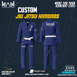 Men Suit Uniforms Bjj Premium Quality Wholesale Arts Kimono Uniform Jiu Jitsu Gi 2025 Sports Wears Uniform Karate Gi Suits - Product Image 6