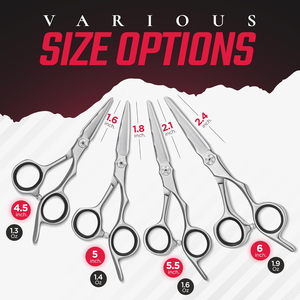 Tijeras de corte de pelo de acero inoxidable de 6,5 pulgadas, tijeras de corte de pelo para hombres/mujeres, Kit de tijeras de recorte profesional - Product Image 3