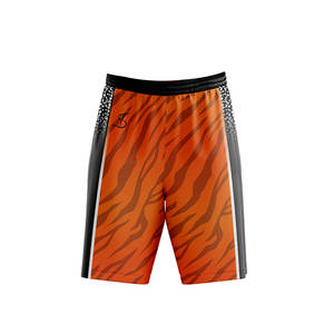 Conjunto de uniformes de baloncesto personalizados, camisetas de equipo de tela de malla transpirable, pantalones cortos, ropa deportiva para hombres y jóvenes - Product Image 5