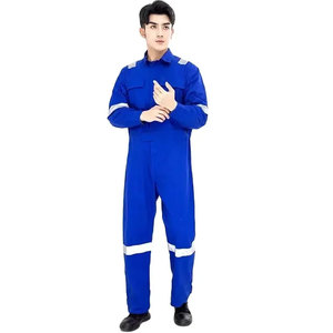 Overol de Seguridad Impermeable de Alta Visibilidad, Ropa de Trabajo Duradera, Uniforme Protector para Trabajos en la Industria Química, Petrolera e Industrial Pesada - Product Image 2
