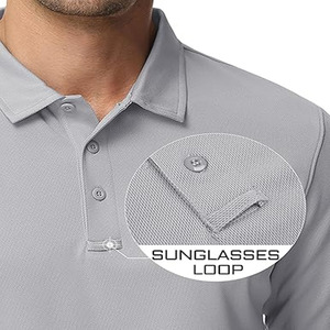 Polos, polos para hombre, polos personalizados de algodón de alta calidad con logotipo bordado, polos informales para hombre fabricados por Dress Sports - Product Image 5