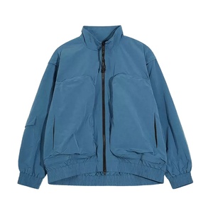 Streetwear Blue Windbreaker <b>Jackets</b> for Men <b>Light</b> Weight Hooded Spring Fashion Nylon Hoodies Sport <b>Jacket</b> <b>Waterproof</b> 2025 - Product Image 1