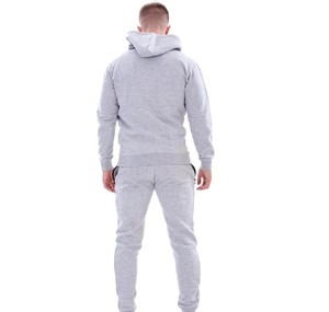 ชุดวอร์มผ้าฟลีซสองชิ้นสำหรับผู้ชายชุดวอร์มผ้าฝ้ายแบบเรียบชุดวอร์มและมีฮู้ดเทคโนโลยีออกแบบได้ตามต้องการ - Product Image 4