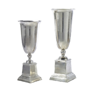 Jarrones de metal y cristal de último diseño perfectos para la decoración del hogar, centros de mesa de boda y arreglos florales elegantes - Product Image 4