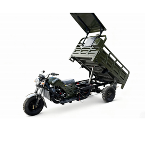 Motocicleta Triciclo de Tres Ruedas para Uso Agrícola con Toldo, Vehículo de 3 Ruedas de 150cc a Gasolina con Volquete - Product Image 2