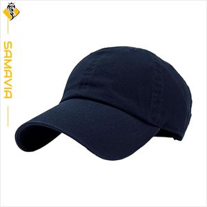 SAMAVIA, gorras de béisbol transpirables de 6 piezas de Color sólido, gorras deportivas ajustables de algodón de alta calidad, mercado de EE. UU., moda increíble - Product Image 1