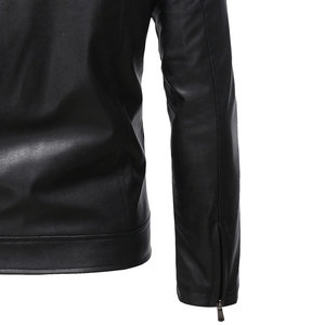 Winter <b>Long</b> Leather <b>Jackets</b> for <b>Men</b> Factory Direct Heavy Duty Outerwear <b>jacket</b> for <b>men</b> - Product Image 3