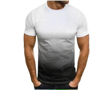 Fabricantes de camisetas de ropa de calle Camiseta de peso pesado personalizada Camiseta en blanco de algodón de gran tamaño para hombres Ropa informal con logotipo personalizado - Product Image 3