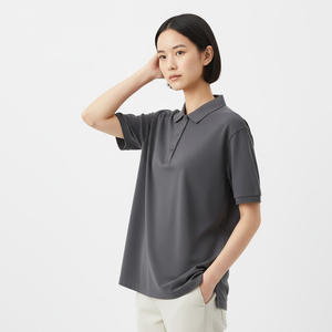 Polo pour femmes Sportswear Quick Dry Breathable Short Sleeve Top for Gym Training Fitness Casual Summer Wear - Product Image 1