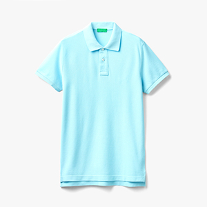 Chemises de golf pour hommes en polyester 88% et élasthanne 12%, impression de logo personnalisée, évacuation de l'humidité, coupe athlétique respirante, t-shirt 4 directions - Product Image 2