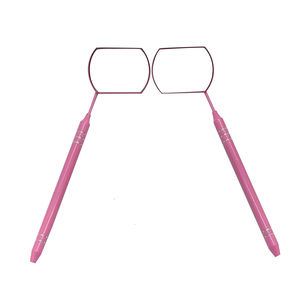 El mejor juego de equipos dentales Mango hueco recto largo Punta puntiaguda Extracción de dientes Espejos bucales Espejo de pestañas Venta caliente - Product Image 6