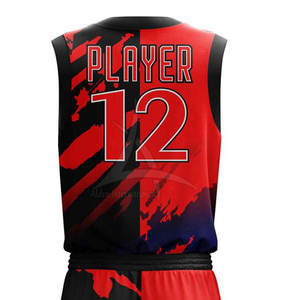 Vêtements de sport de haute qualité, meilleur fournisseur, uniformes de basket-ball, grande taille, respirant, nouveau design, confortable à porter - Product Image 6