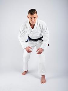 ชุดยูโดบราซิลเลียนยิวยิตสู (BJJ) รุ่นขายดี ออกแบบเองได้ ทนทาน รุ่นล่าสุด สำหรับผู้ใหญ่ รุ่น RRI-JJ-014 - Product Image 2