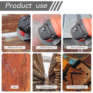 Brosse en spirale industrielle 4 de fil d'acier d'anneau pour l'OEM de polissage disponible - Product Image 6