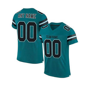 Maillot de football américain respirant à séchage rapide fabriqué au Pakistan Impression de logo personnalisé Style à couper le souffle Ensemble grande taille - Product Image 1