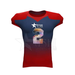Uniforme de fútbol americano personalizado diseño de manga corta transpirable de talla grande para el invierno-¡crea el tuyo propio! - Product Image 2
