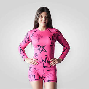 Logotipo personalizado de manga larga de compresión Jiu Jitsu Rash Guard de secado rápido transpirable BJJ No Gi ropa de entrenamiento - Product Image 4