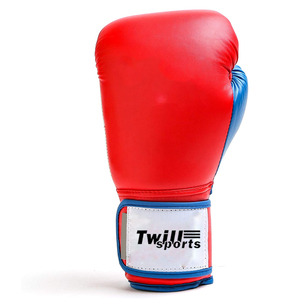 ถุงมือชกมวยคิกบ็อกซิ่งหนัง PU แบบเต็มนิ้ว น้ำหนักเบา รุ่น TS-1104 ยี่ห้อ Wholesale TWILL SPORTS  รับสกรีนโลโก้ ขนาด 8 ออนซ์ 16 ออนซ์ สำหรับมวยไทย - Product Image 4