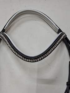 อุปกรณ์ขี่ม้าหนังสีดำแบบพรีเมี่ยม - Product Image 3