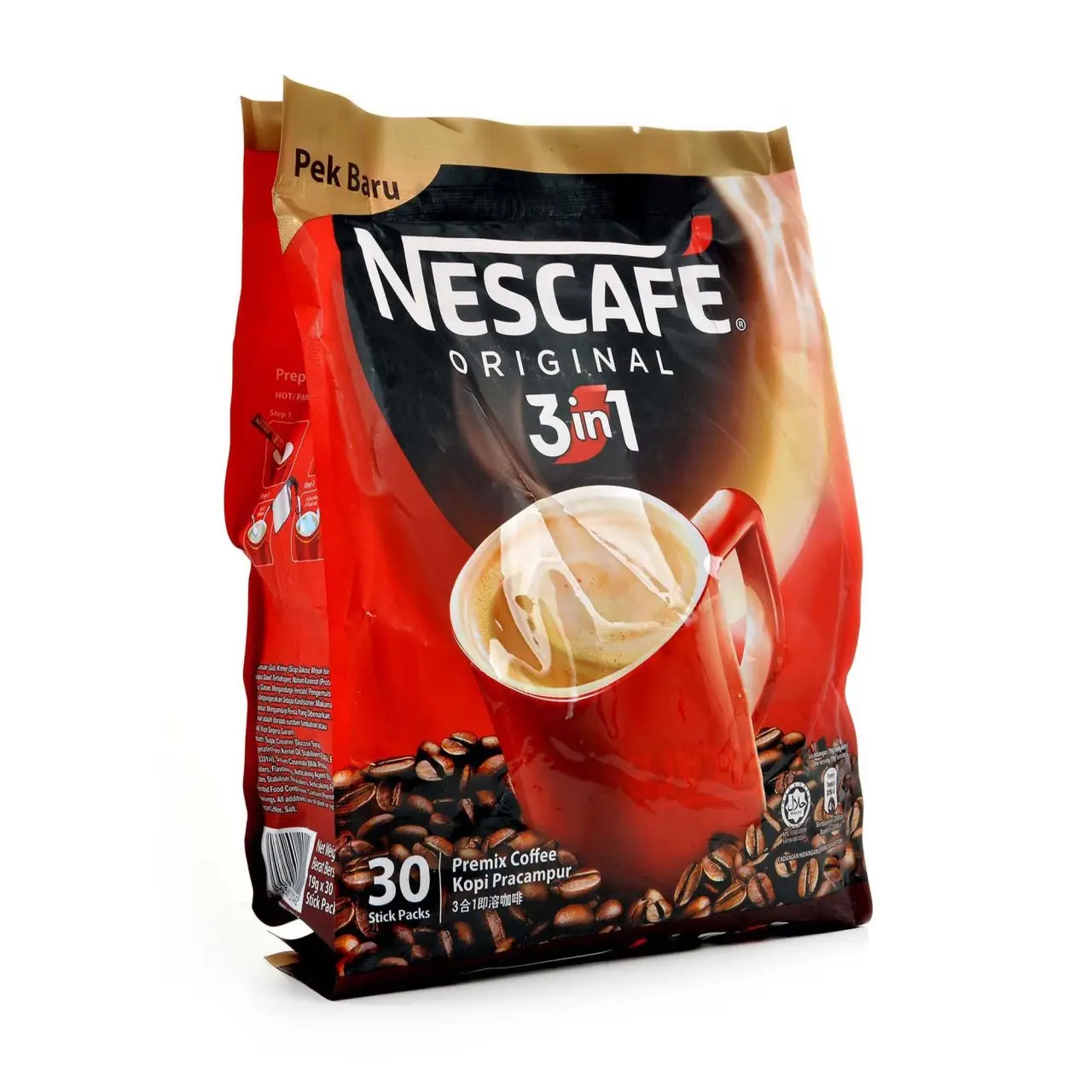 Nescafe 3 in 1- Instant Coffee- Box- 30 Pcs