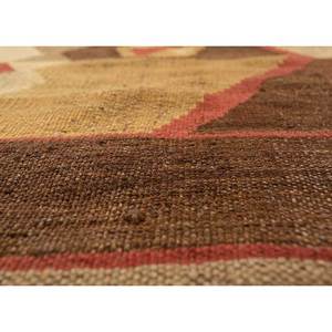 Alfombras de Lana Clásicas Nayaab de Gran Tamaño, Hechas a Mano, 9x12, Patrón Geométrico Rectangular Rojo y Naranja para Entrada -Paem-842 - Product Image 3