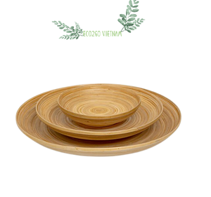 แผ่นไม้ไผ่แบบย่อยสลายได้และแผ่นไม้ไผ่หมุนเป็นมิตรกับสิ่งแวดล้อมทำจากไม้ไผ่ธรรมชาติ100% ในเวียดนาม - Product Image 2