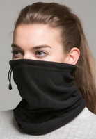 Gorro de Forro Polar Multiusos 3 en 1, Transpirable, Impermeable, Protector de Cuello y Rostro, para Viajes y Playa, con Bordado 3D, Talla Personalizable