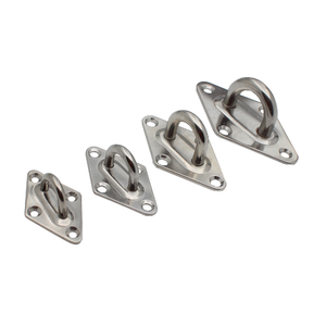 Meilleur Prix Mousqueton Moderne en Acier Inoxydable avec Plaque Diamantée, Durable, pour Suspension, Télécommande, Porte, Bateau, Plafond, etc. - Product Image 2