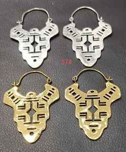 Wholesale Bohemian Style Metal Earrings by Rawat Handicrafts <b>Fashionable</b> Brass hippie <b>Jewellery</b> for Resellers in India - Product Image 4