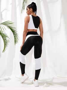 Vente chaude femmes sans couture Yoga ensemble respirant soutien-gorge et Leggings pour le sport Fitness course et vêtements d'entraînement - Product Image 3