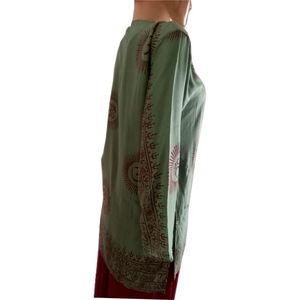 Alta calidad alta calidad Om Kurta 100% tela de algodón precios al por mayor ropa Lisa personalizada Anti Technics artículo estilo para exportación - Product Image 6