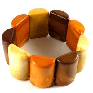 Round Shape Yellow <b>Colour</b> <b>Resin</b> Beads Bracelet Wholesale Manufacturer Top Selling Product for Women Girl Epoxy <b>Resin</b> Bracelet - Product Image 4