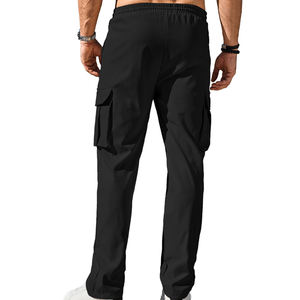 Vêtements décontractés avec logo de marque personnalisé, pantalon cargo pour hommes, pantalon cargo décontracté, léger et confortable, pour hommes - Product Image 2