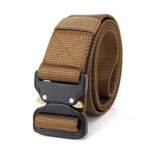 Nouvelle arrivée Ceinture en nylon robuste pour hommes Sangle de ceinture réglable avec boucle en métal - Product Image 3