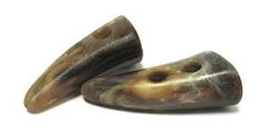 Bouton en corne en gros bouton rond vêtement véritable boutons en corne personnalisés pour costume ou sur-manteau boutons en corne de vache/boeuf naturelle - Product Image 3