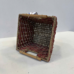 Luxury Square <b>Seagrass</b> <b>Storage</b> <b>Basket</b>-Eco-Friendly Multi-Purpose Precision-Made & Lightweight - Product Image 3