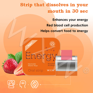 Tiras Orales Disolubles de Alta Calidad Personalizadas, Tiras Orales de Película Delgada que se Disuelven, Suplemento para la Salud Inmunológica y Energía - Product Image 5