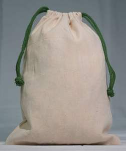 Sac à cordon écologique en lin et coton biologique imprimé de logo personnalisé Nouvelle tendance pochette à savon et sac à poussière recyclables et réutilisables en vrac - Product Image 1