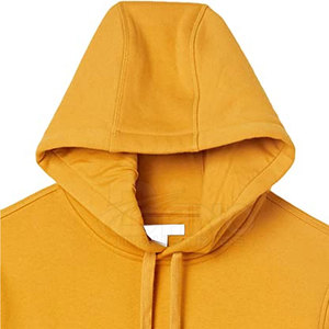Sudaderas con capucha para hombre informales de alta calidad al por mayor OEM forro polar de color sólido transpirable otoño - Product Image 6