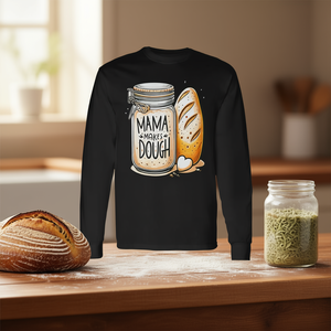 T-shirt à manches longues « Maman fait la pâte à pain au levain » - Produit promotionnel - Product Image 3
