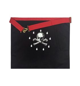 Delantal Masónico de Lujo Ecológico Hecho a Mano y Personalizado del Rito Escocés del Maestro Venerable, Material de Tela AASR - Product Image 5