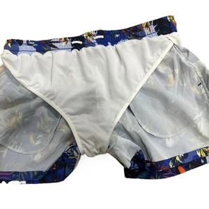 Pantalones cortos hawaianos informales para hombre, pantalones cortos con gráfico de hoja de palma tropical con estampado 3D, bañadores de gran tamaño, cierre de cintura elástica - Product Image 4