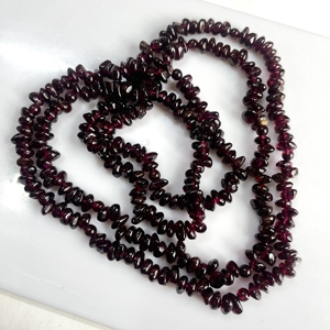 Hermoso collar de cuentas de granate natural hecho a mano collar de cuentas rojas al por mayor - Product Image 2
