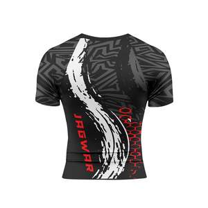 OEM Service BJJ MMA Men's Rash Guard Full <b>Sleeve</b> Slim Fit Pullover customized Gym Fitness Compression Shirts For Adult - Product Image 5